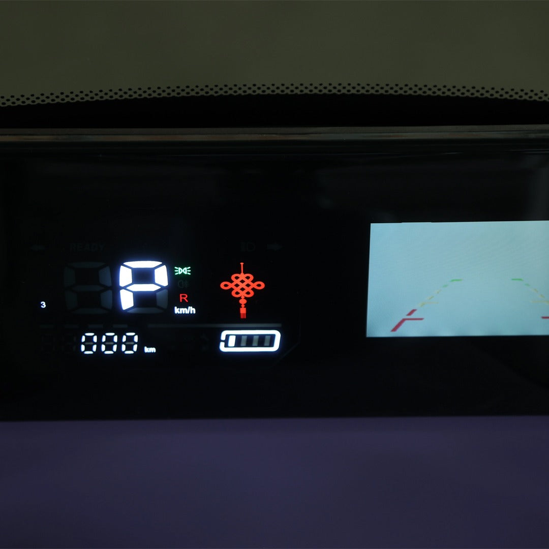 Megawheels 60 V Urban Roof Back Enclosed Electric Scooter Tricycle for 3 Passengers