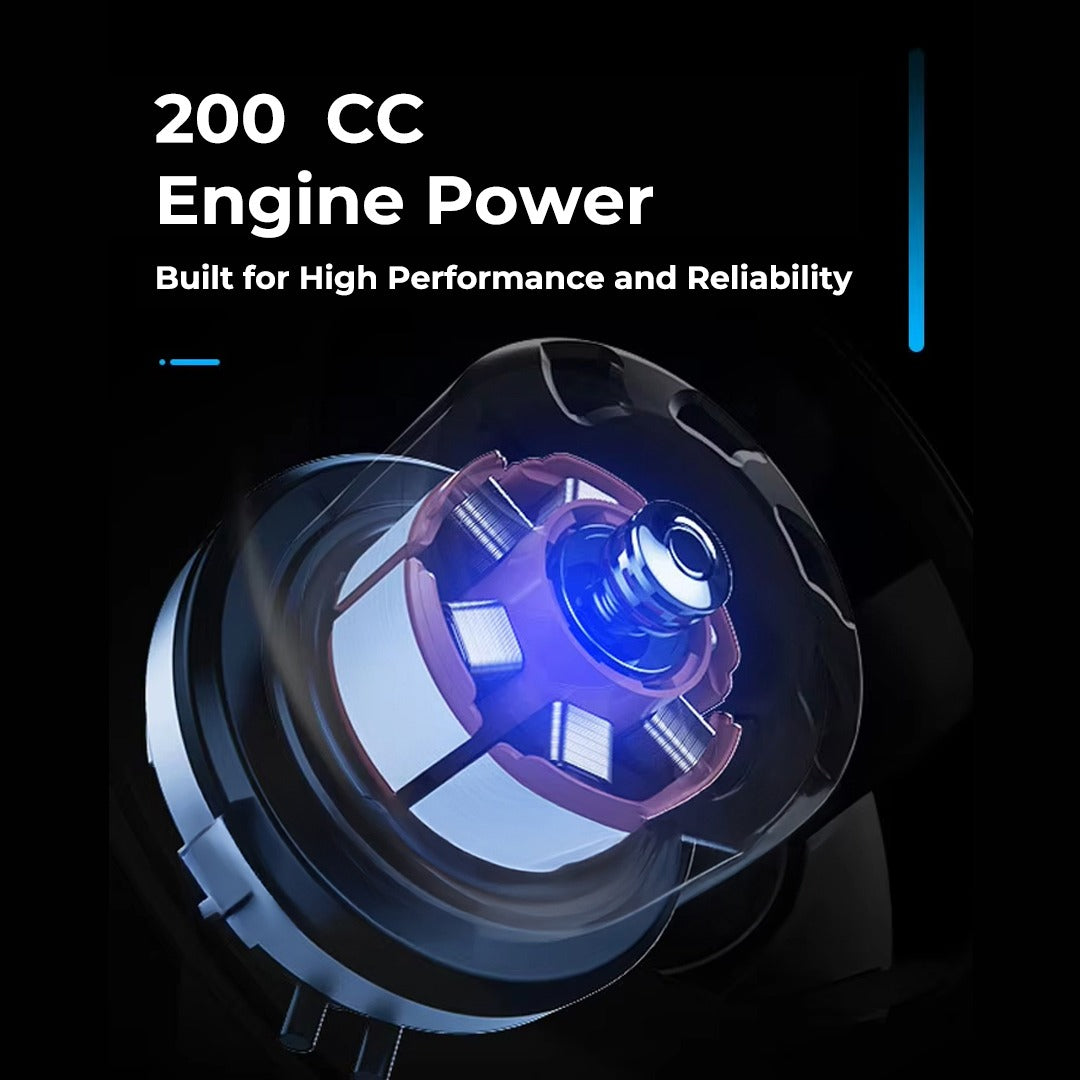 High-performance engine component, 200 CC engine power.