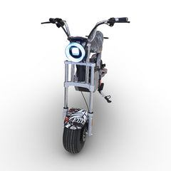 Front of Megawheels Electric Runner Dirt Fat Bike