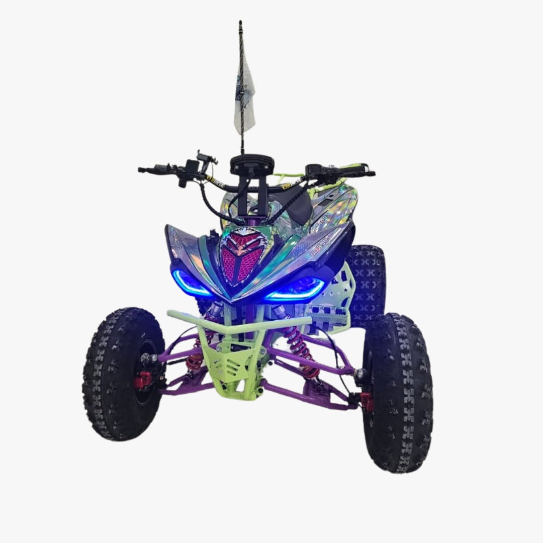 Electric ATV Atom 72 V Quad Bike with LED lights