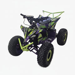 Green and black ATV