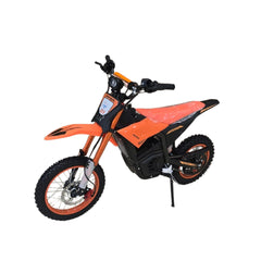 Orange Megawheels Vibe Electric Off Road Dirt Bike