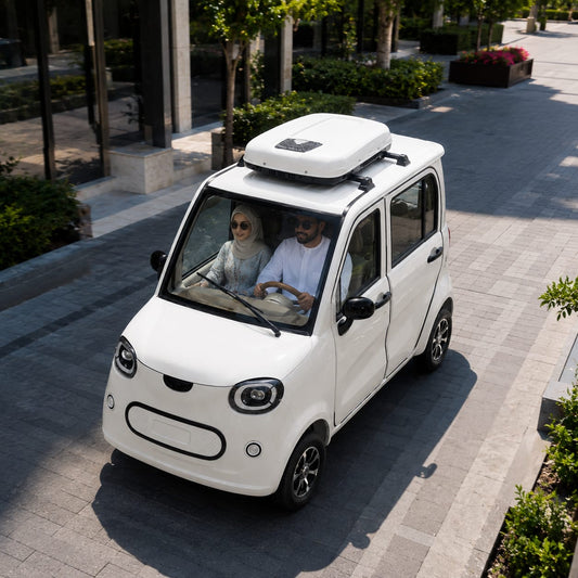 Megawheels Mini AC Car 4 Seater 60 v Electric EV AC Car