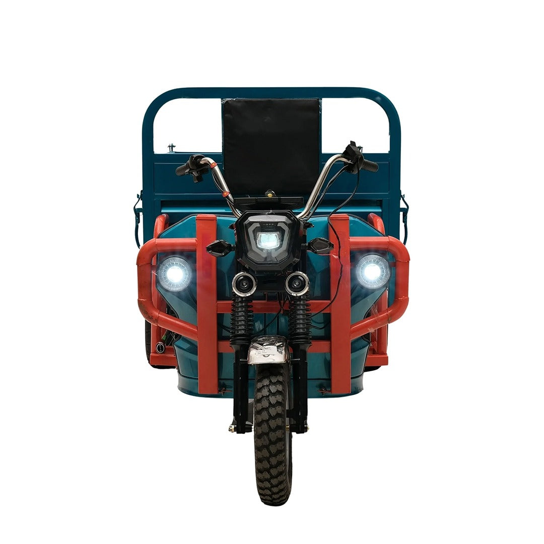 Gulf Buggy Electric Cargo Scooter 1.8 MTR Tuk Tuk 3 Wheels Scooter Hydraulic Trolley Off Road Tyres