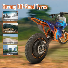 Megastar Kids Brushless Motor Electric Dirt Bike Electric Cross Bike Kids Cross Bike