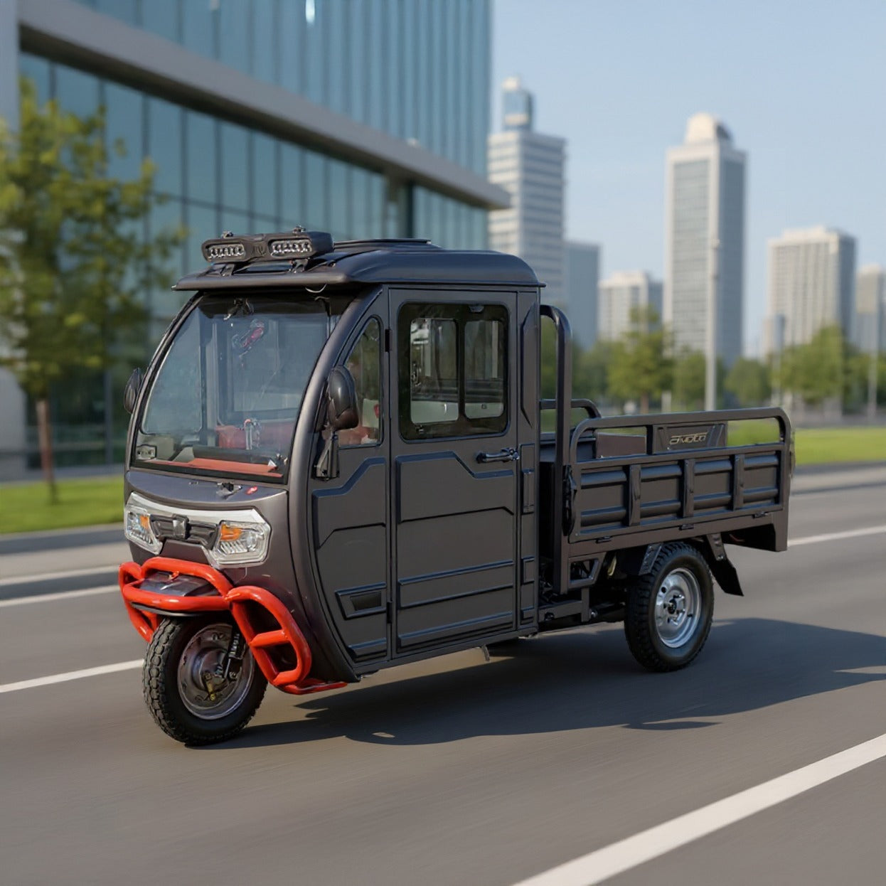 Electric Cargo Delivery Tricycle