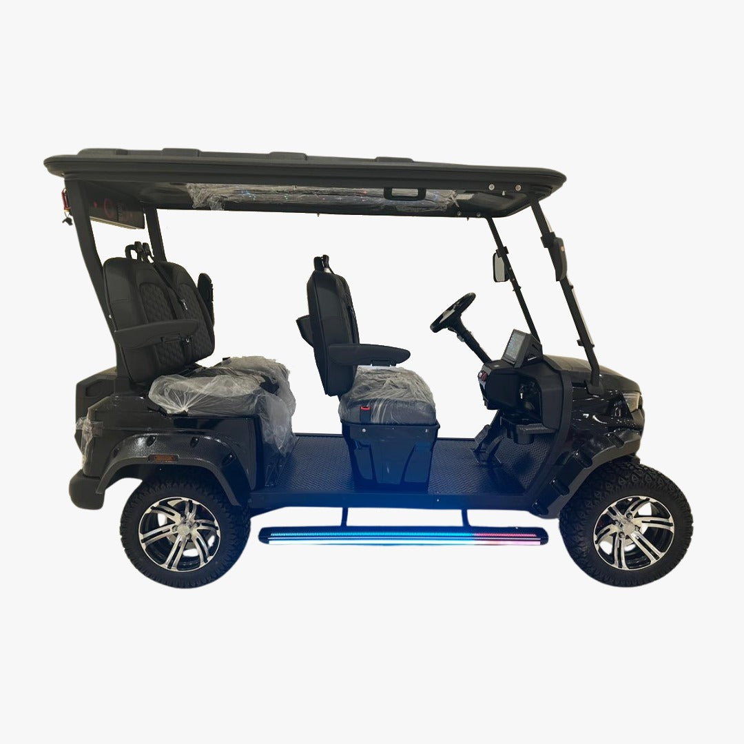 Megawheel Titan Lifted Off Road Golf Cart Lithium Battery 4 Front Seater with Modern & Premium Specs