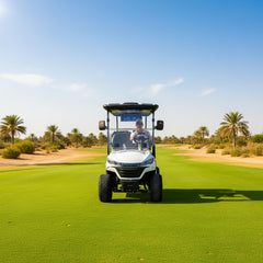 Megawheel Titan Lifted Off Road Golf Cart Lithium Battery 4 Front Seater with Modern & Premium Specs