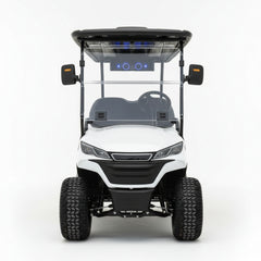 Megawheel Titan whiteLifted Off Road Golf Cart Lithium Battery 4 Front Seater with Modern & Premium Specs