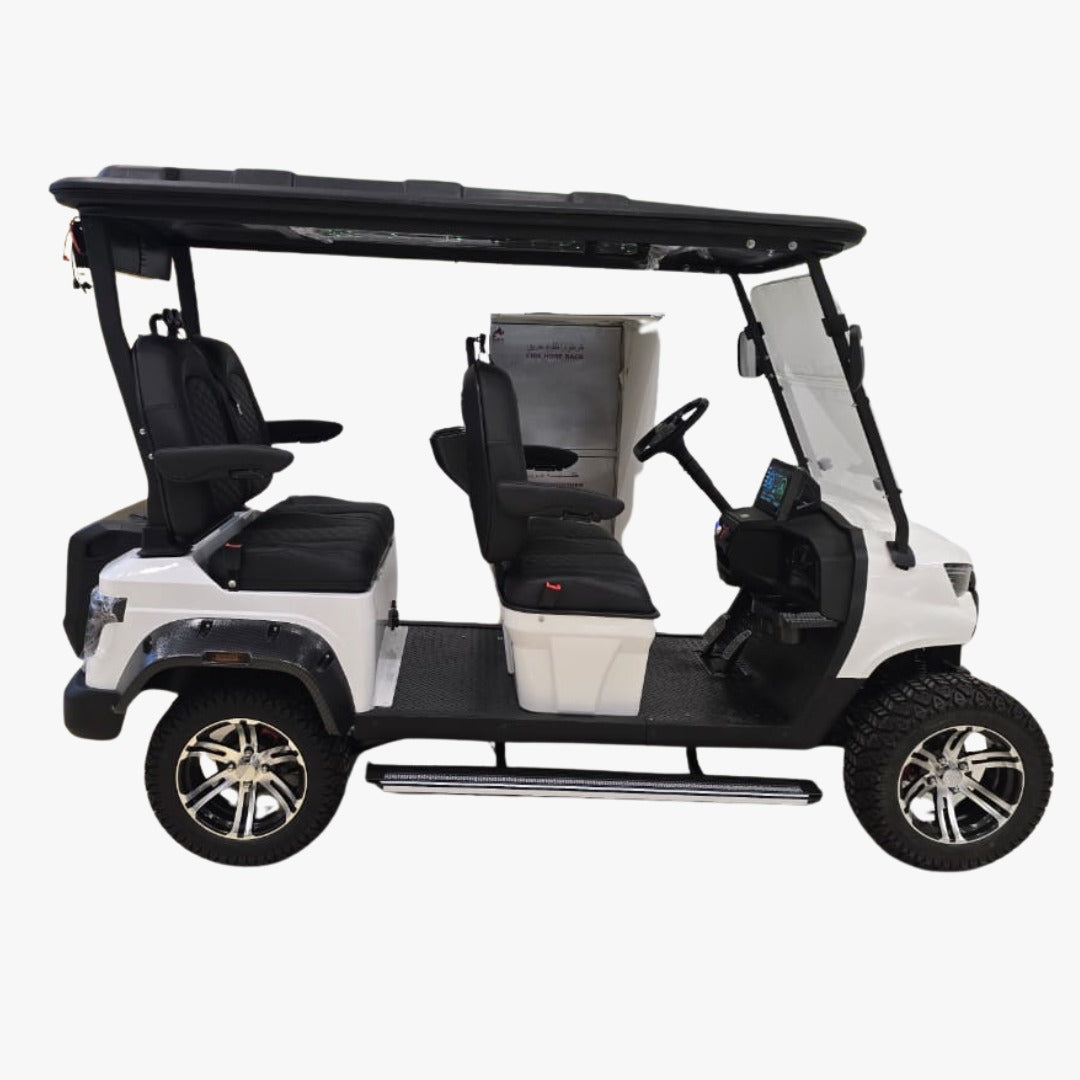 Megawheel Titan Lifted Off Road Golf Cart Lithium Battery 4 Front Seater with Modern & Premium Specs