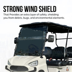 Megawheels Green Rider Electric Golf Cart 4 Seater Golf Buggy By Gulf Buggy