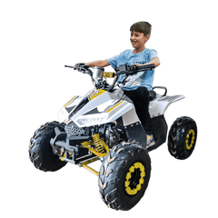 Megawheels 125 cc Atv Quad Bike - Yellow