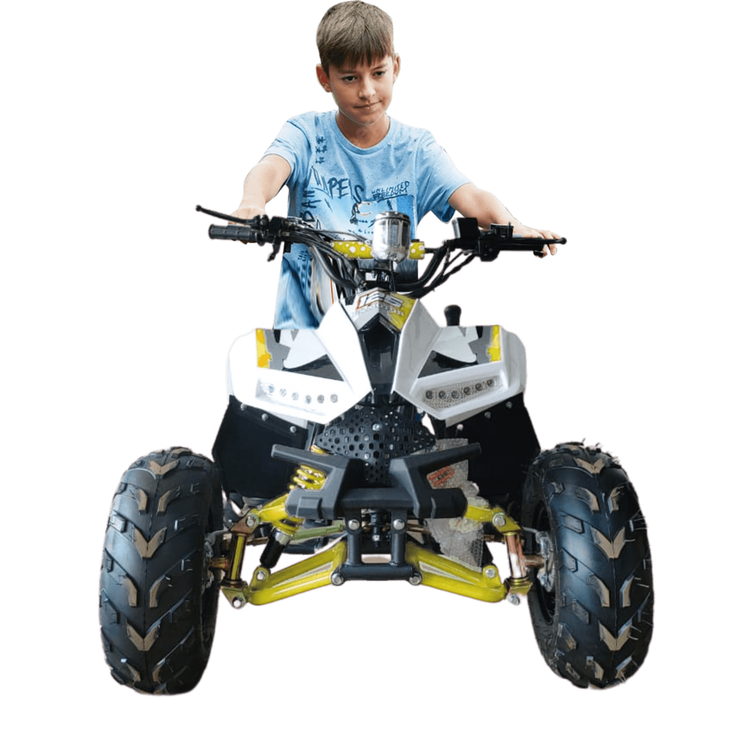 Megawheels 125 cc Atv Quad Bike - Yellow