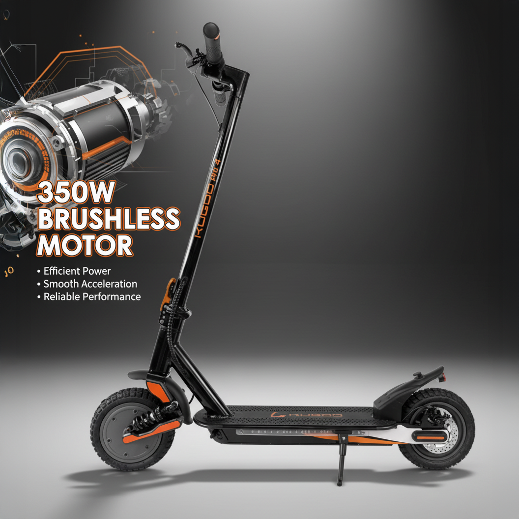 Kugoo Pro 4 Foldable Electric Scooter with 350W brushless motor