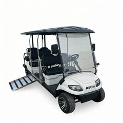Keon Special Loading tramp Premium Electric Golf Cart 6 Seater With Lithium battery and Exclusive warranty