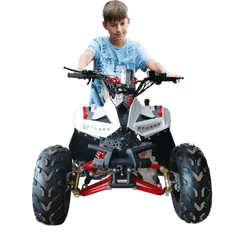 Megawheels 125 cc Atv Fully automatic Quad Bike - Red