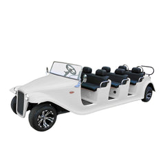 Megawheels Vintage Classic 8 Seater Royal Vintage Electric Golf Cart Buggy