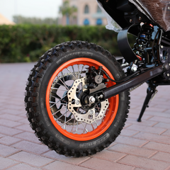 Close up of rear Tyer Suspension 