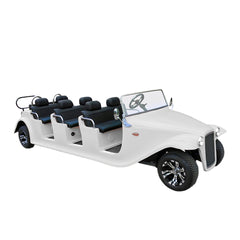 Megawheels Vintage Classic 8 Seater Royal Vintage Electric Golf Cart Buggy