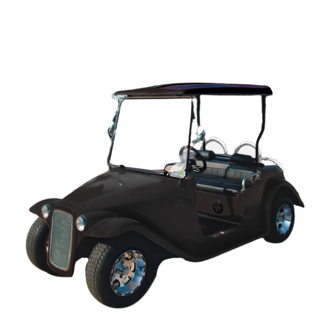 Megawheels Vintage Classic 4 Seater Royal Vintage Electric Golf Cart Buggy