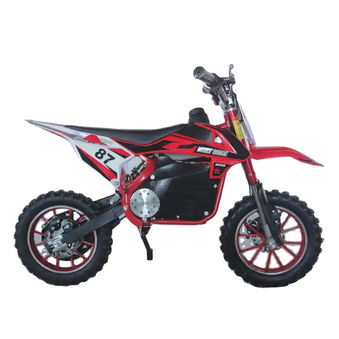 Motospark Electric Dirt Bike 36V by Megawheels Red