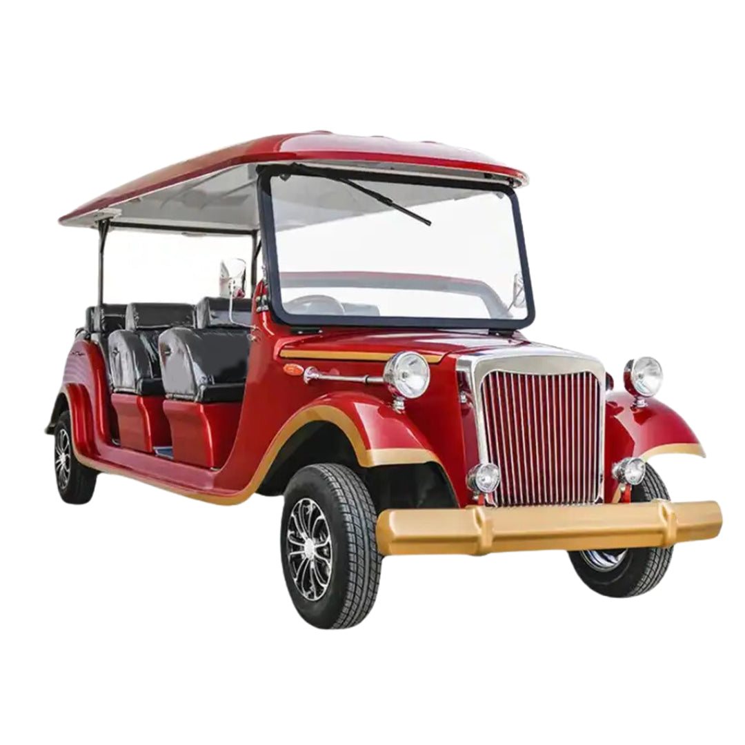 Classic Vintage Crusader electric Golf cart Luxury 8 seater