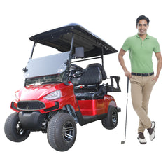 Green Rider Electric Golf Cart 2+2 Seater With Lithium Batteries By Gulf Buggy