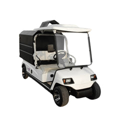 Megawheels Lvt 2 Seater Golf Cart With Solid Garbage Waste Disposal Box at Gulf Buggy