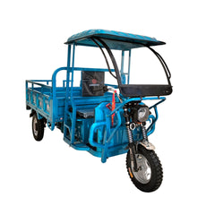 Megawheels Electric Tricycle With Trolley Closed Cabin Tuktuk Scooter 1.6 Mtr