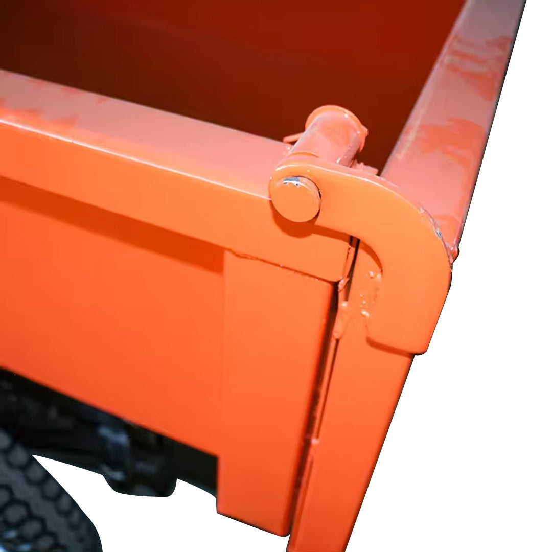 Megawheels Electric Cargo Bike Mini Dumper Tractor and Flatbed Loader Tricycle for Construction