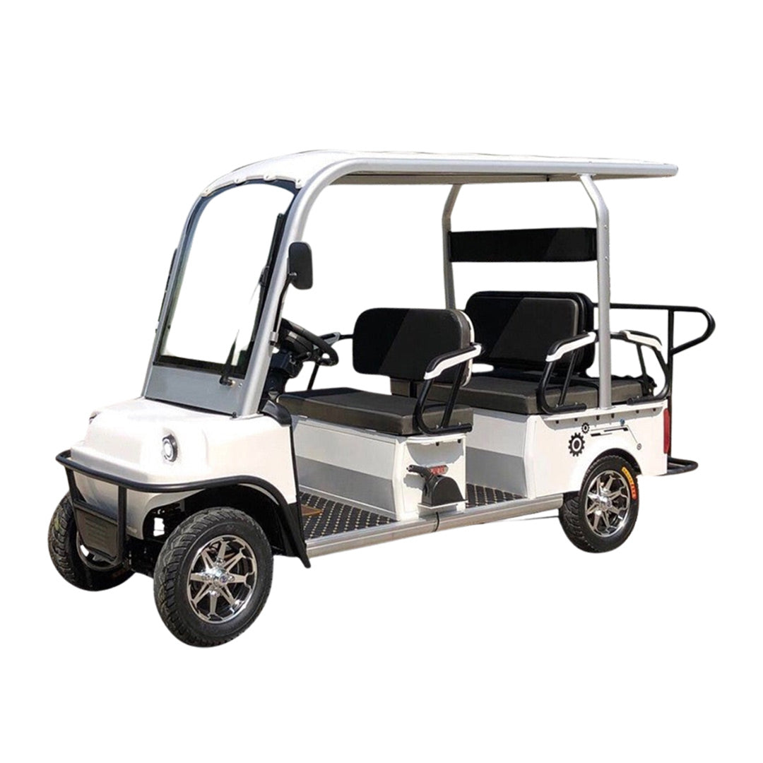 Megawheels 6 Seater Electric Golf Cart buggy white