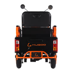 Kugoo  Hybrid 3-Wheel Electric cargo Tricycle 500W with cargo Box