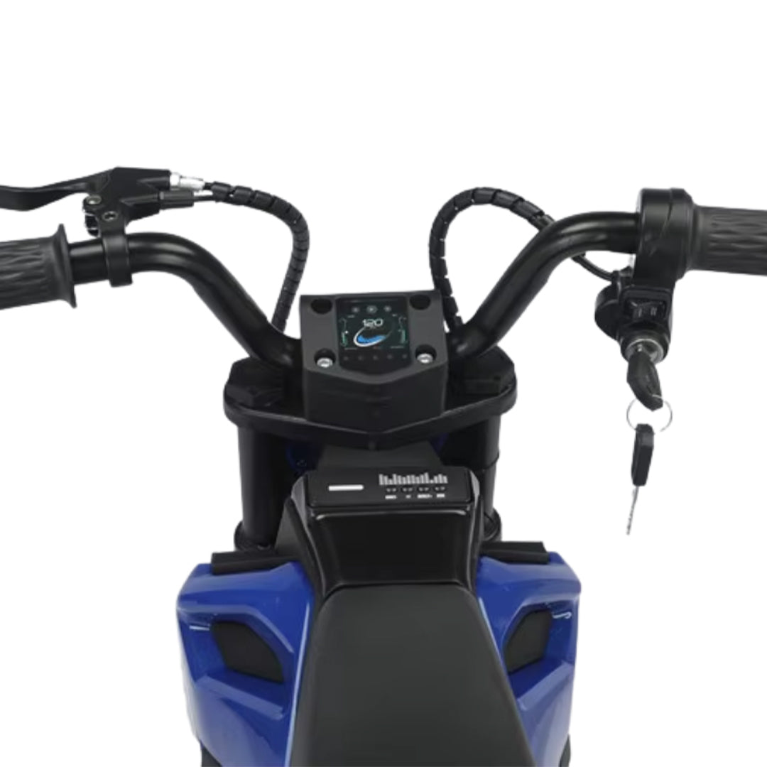 Megawheels Electric Dirt Bike Zipper X Lithium 36 V Cross Bike for Kids