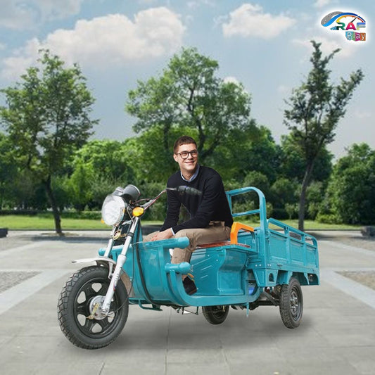 Megawheels Cargo 1.8 Mtr Tuk Tuk Electric 3 wheel Scooter Trolley