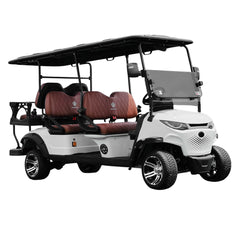 Green Rider Electric Golf Cart Golf Buggy 4+2 Seater by Mega wheels- DESIGN TXV