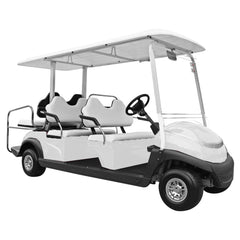 Megastar Golf club car 4 + 2 seater  electric golf cart-White