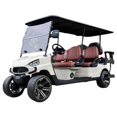 Green Rider Electric Golf Cart Buggy 4+2 Seater by Mega wheels