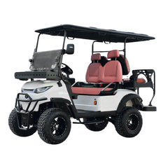 Green Rider Lifted Electric Golf Cart 2+2 Seater With off Road Tyres & Lithium Battery