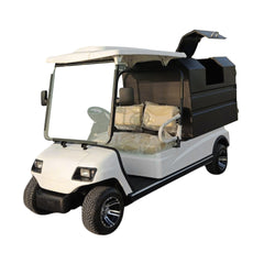 Megawheels Lvt 2 Seater Golf Cart With Solid Garbage Waste Disposal Box at Gulf Buggy