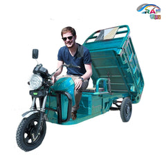 Megawheels Cargo Tuk Tuk Electric 3 wheels Scooter Trolley 1.8 MTR