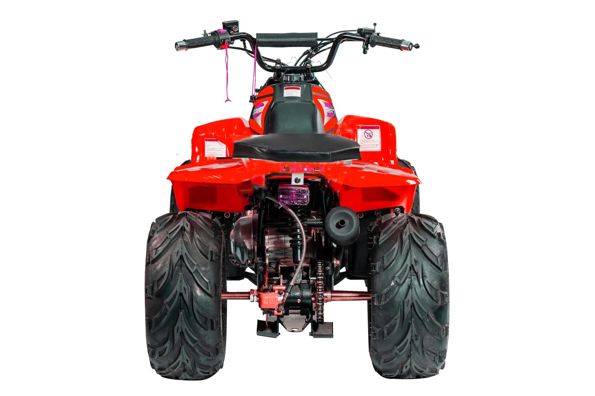 Red Ride-on ATV Quad Bike 150CC Fury 