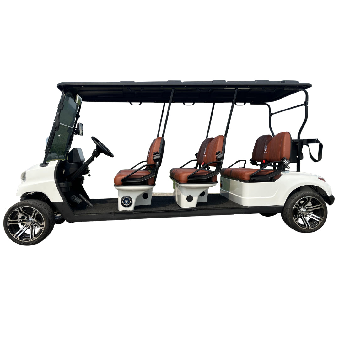 Rafplay Green Rider Electric Golf Cart Buggy 6 Seater by Megawheels