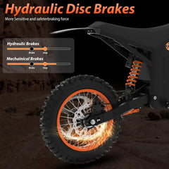 Kugoo Wish01 EV Dirt Bike Scooter Off Road Bike at Rafplay With 1 Year Warranty