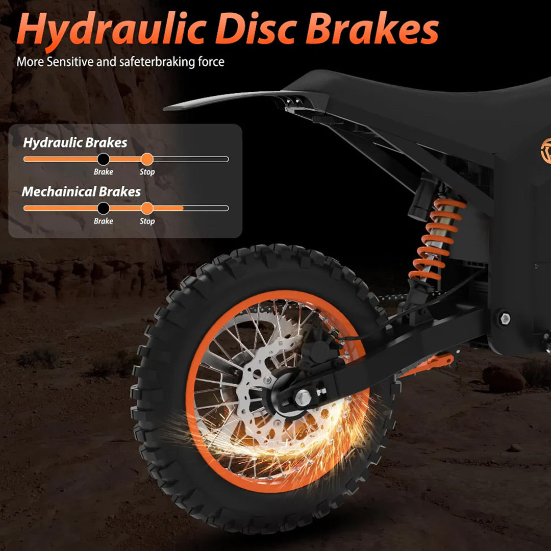 Kugoo Wish01 Electric Dirt Bike Scooter Off Road Bike With 1 Year Warranty