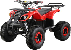 Megawheels Ghost Rider Electric ATV Quad Bike 60 V Electric Quad Bike for Teens, 500W Motor With 3-Speed Adjustment, and High Range