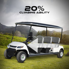 Megawheels Ecar LVT Electric Golf Cart 6 Seater