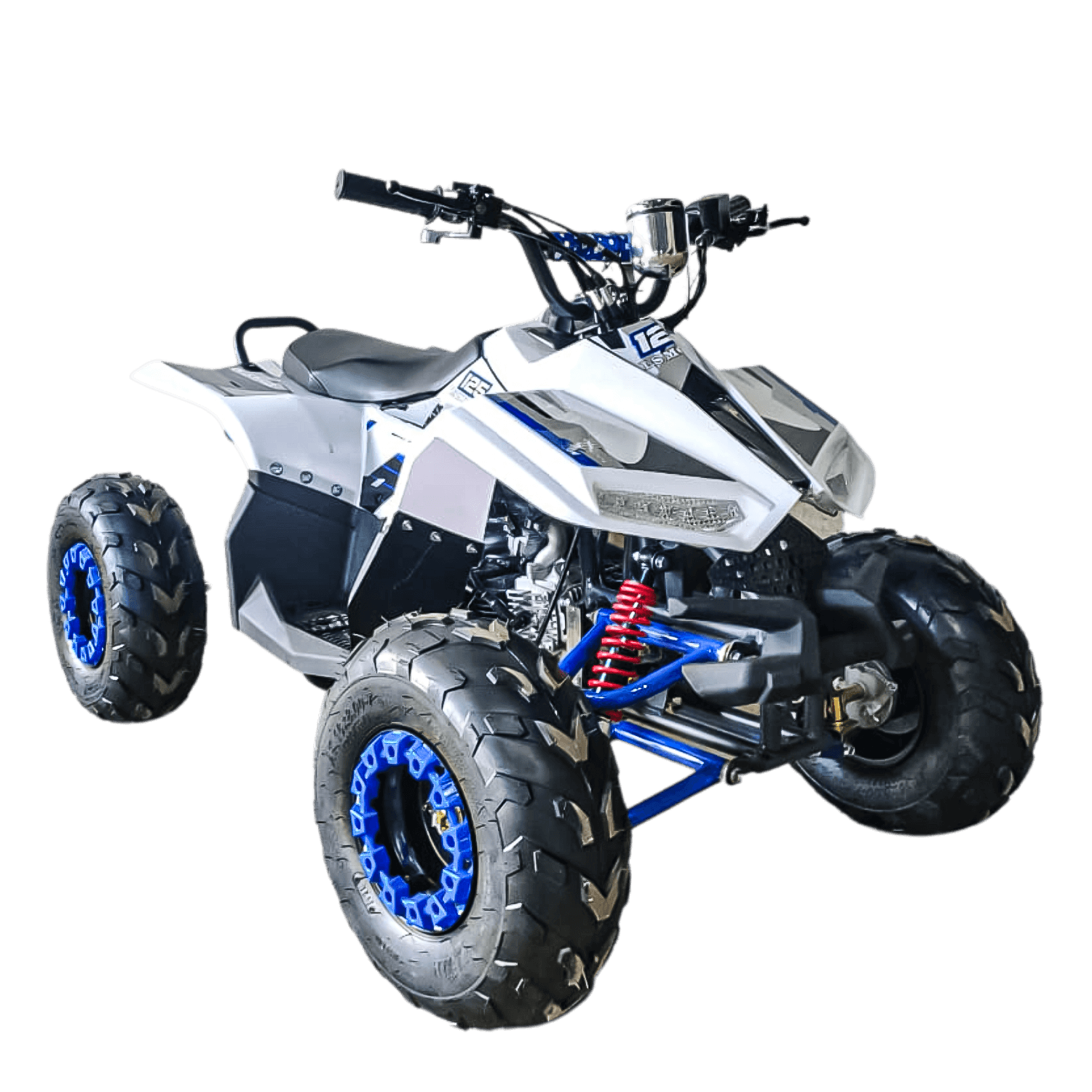 Megawheels 125 cc Atv Fully automatic Quad Bike- Blue