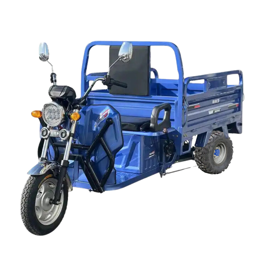 Megawheels Hydraulic Cargo 1.6 Mtr Tuk Tuk Electric 3 Wheels Off Road Scooter Trolley - Rafplay