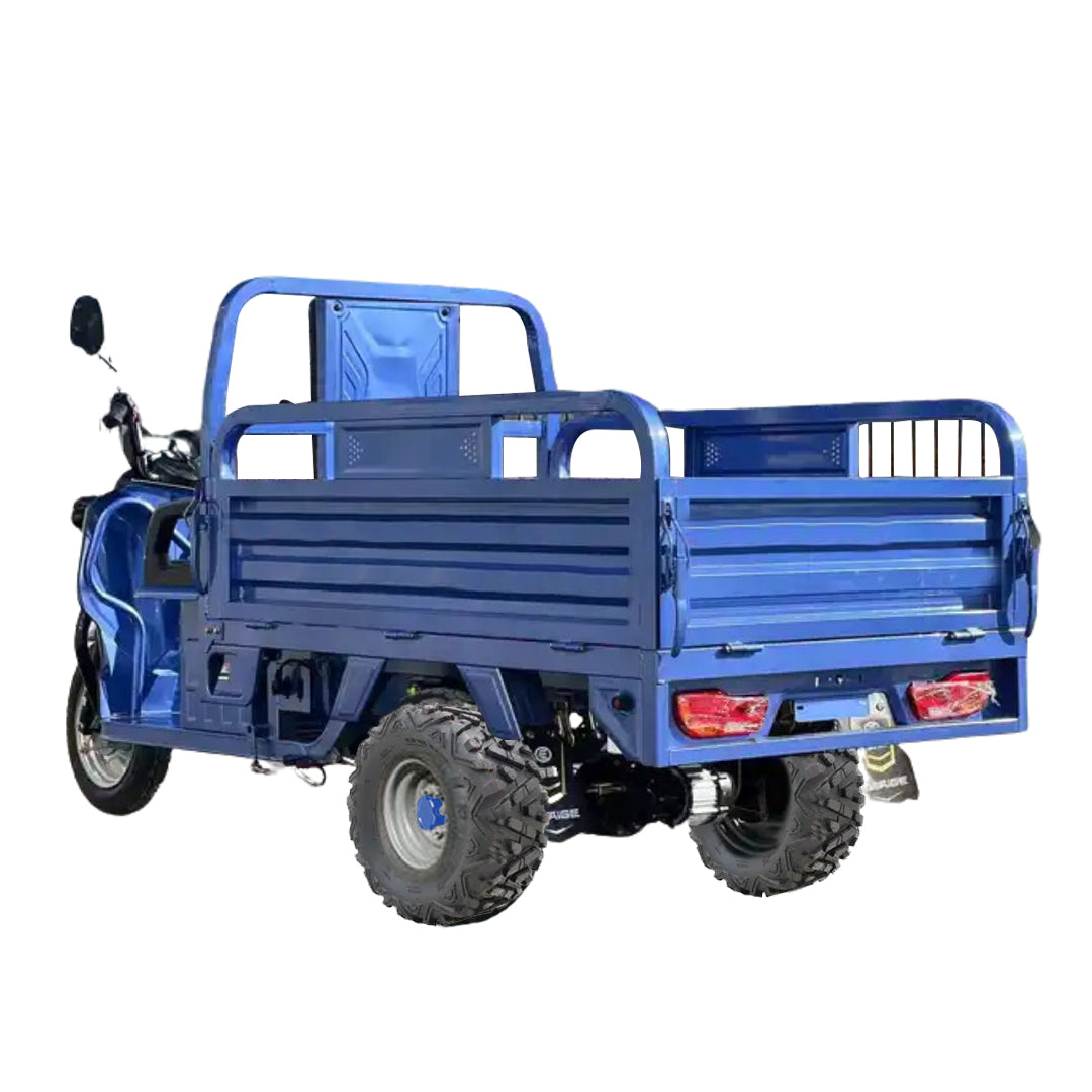 Megawheels Hydraulic off Road Cargo Tuk Tuk Electric 3 Wheels Scooter Trolley 1.6 Mtr