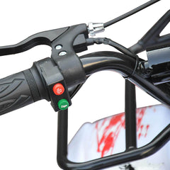 Motoworks 800w 36v Electric Farm Brushless Kids Quad Bike Blue